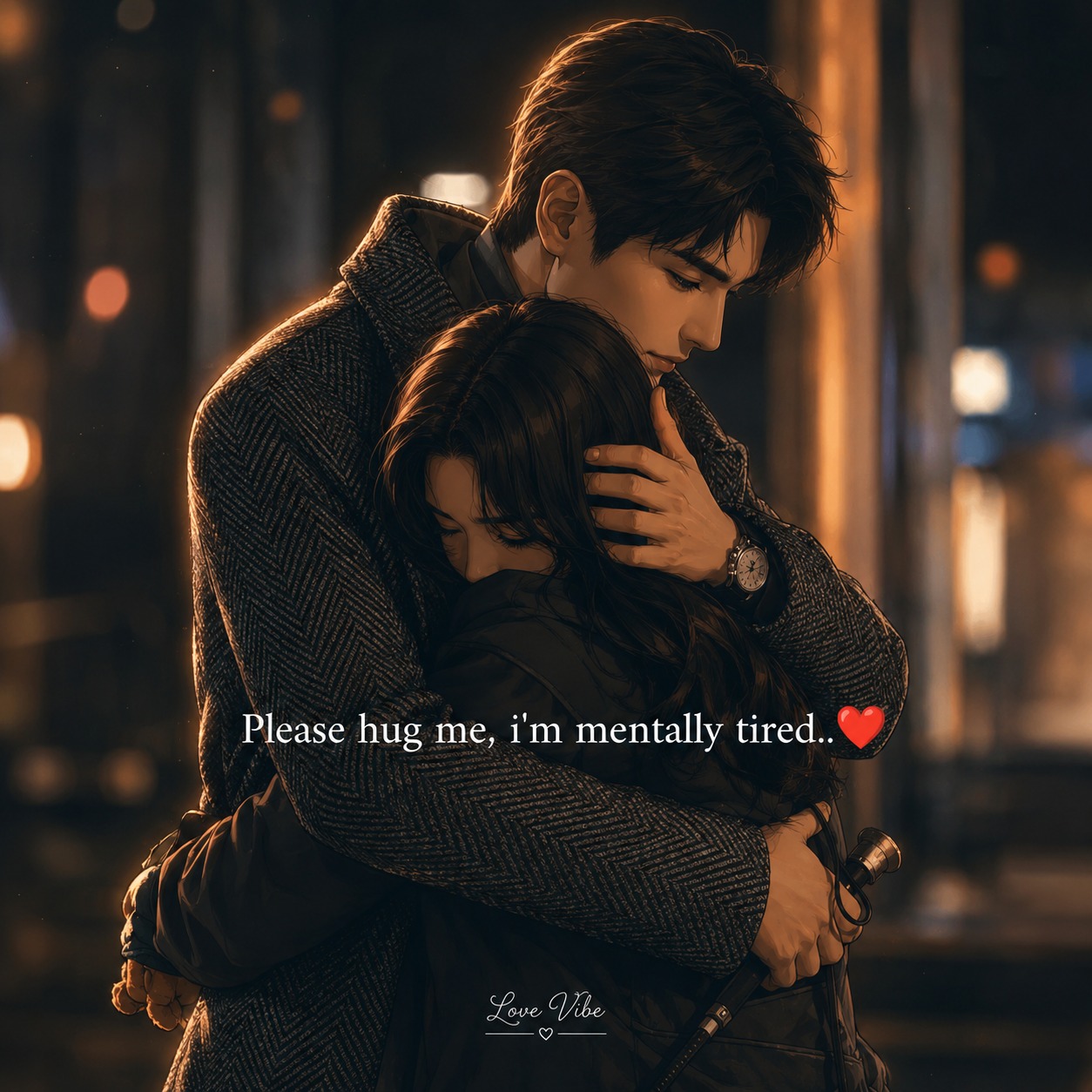 Just wanna hug you for hours without saying- ³ ♡🩷🥺 _👀🫂🫀