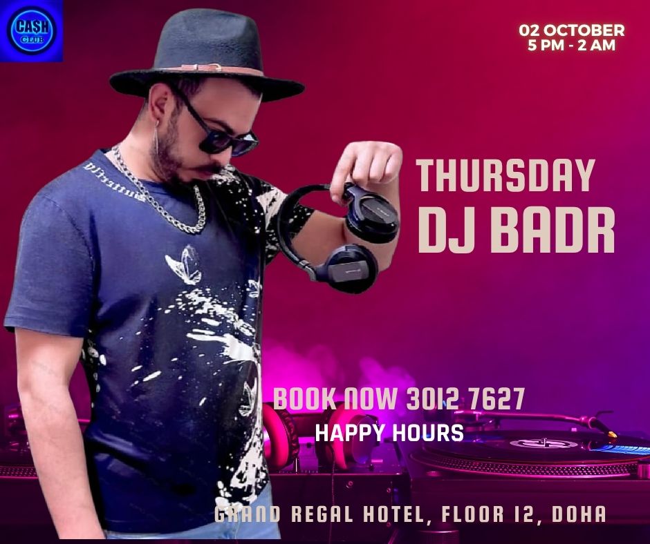 Cash DJ bar Qatar