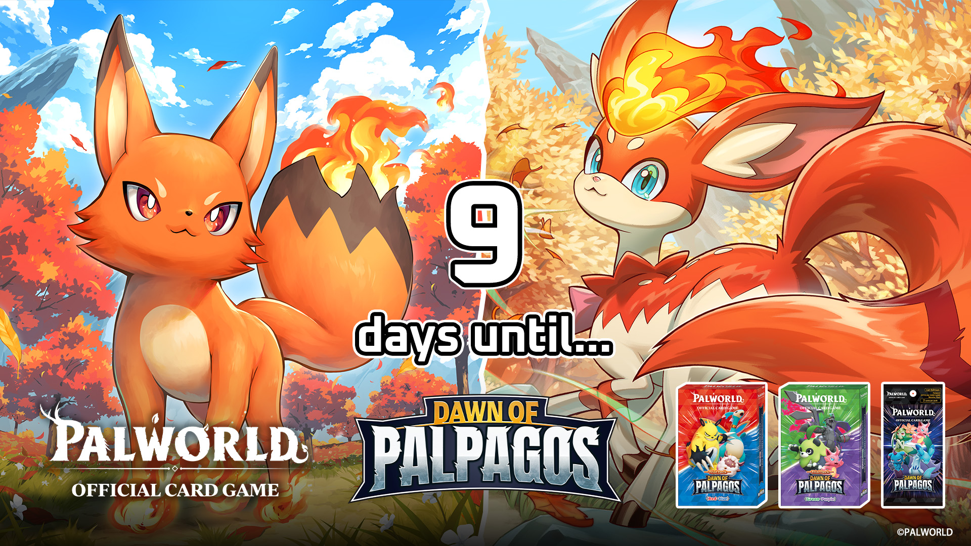 👾 PALWORLD . ➡️ Introducing the first booster pack of the two