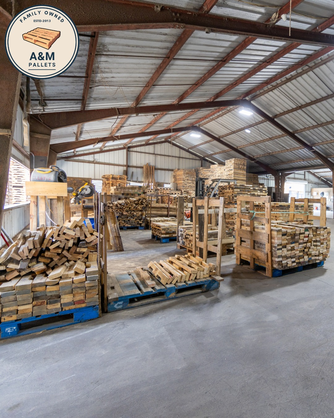 A&M - 🪵 Where Custom Pallets Begin 🔨 Welcome inside the A&M Pallets ...