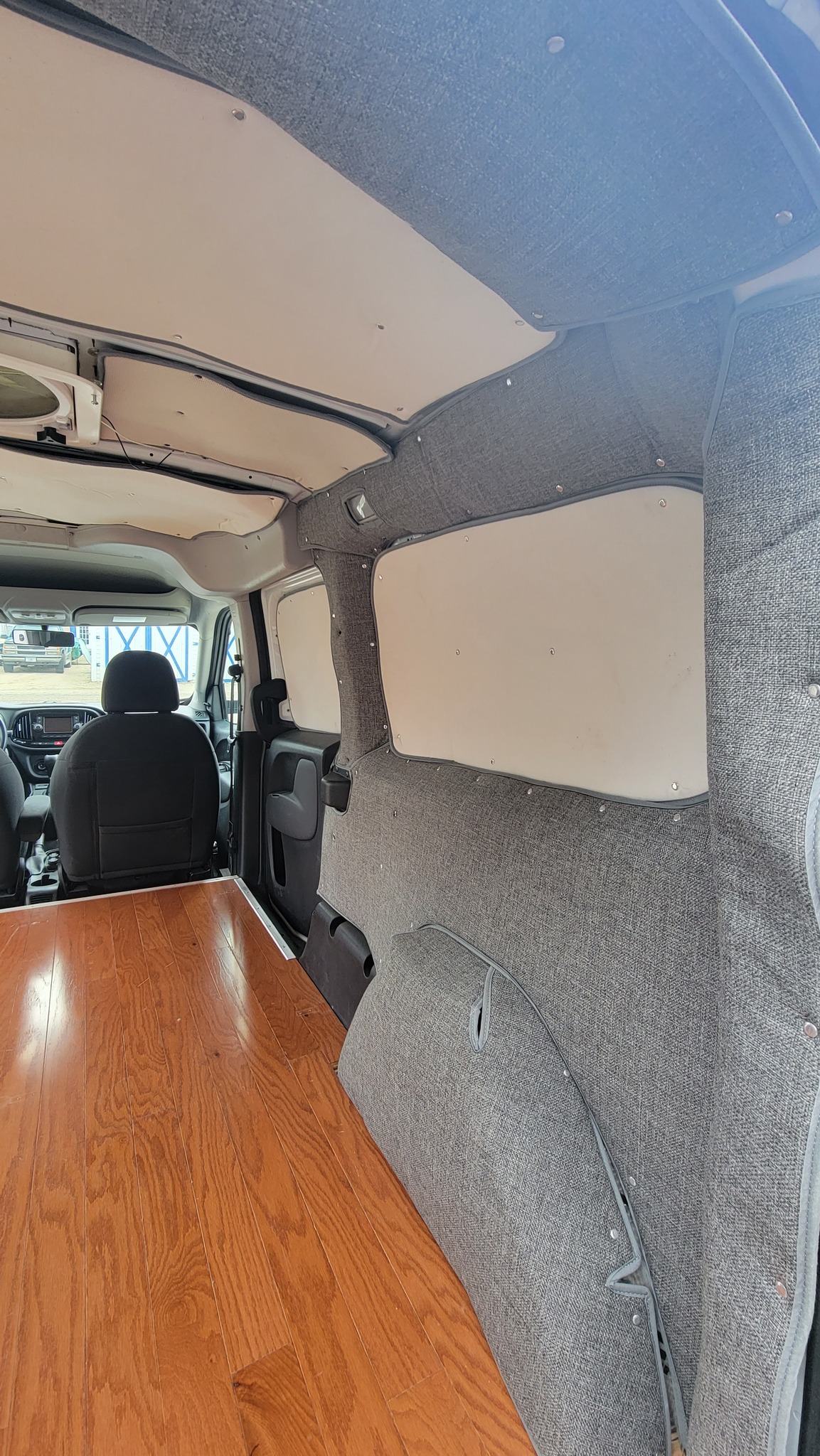 Left Driver Rear Back Door Trim Molding For Dodge Ram Promaster 2014-2018