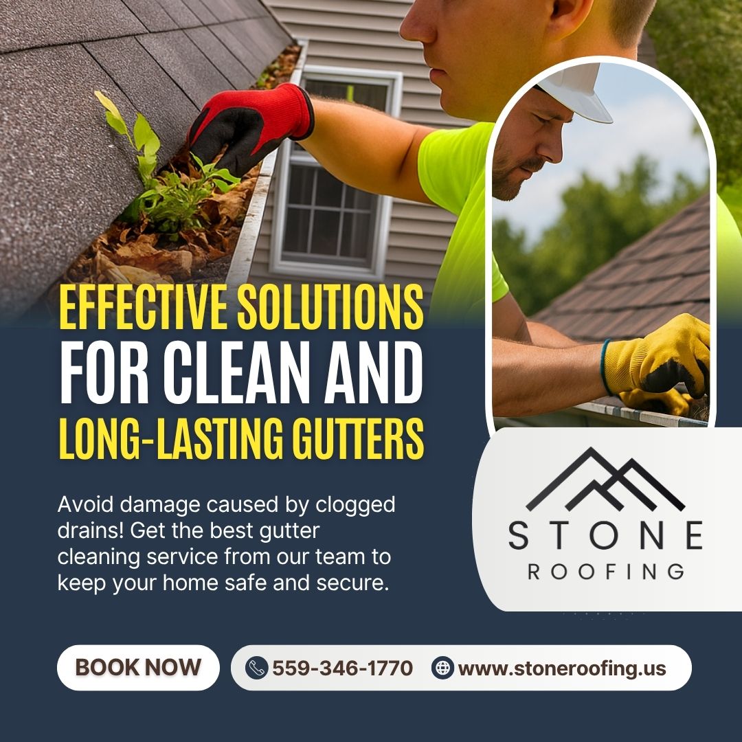 Stone - As the leaves fall, your gutters work overtime. Clogged gutters ...