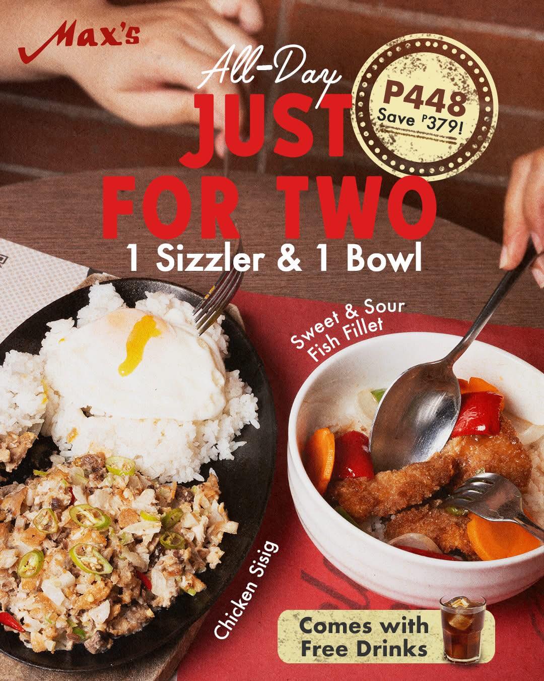 Max's - Kahit simpleng salo-salo lang, mas masarap ‘pag may kasama. ️ ...