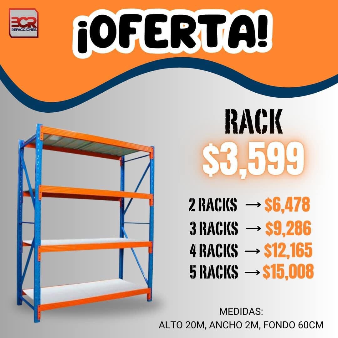 BCR - 📦 ¡RACK Y DEAL EN SERIE! 📦 🧱 Rack 2m x 2m x 60cm desde $3,599 💥 ...