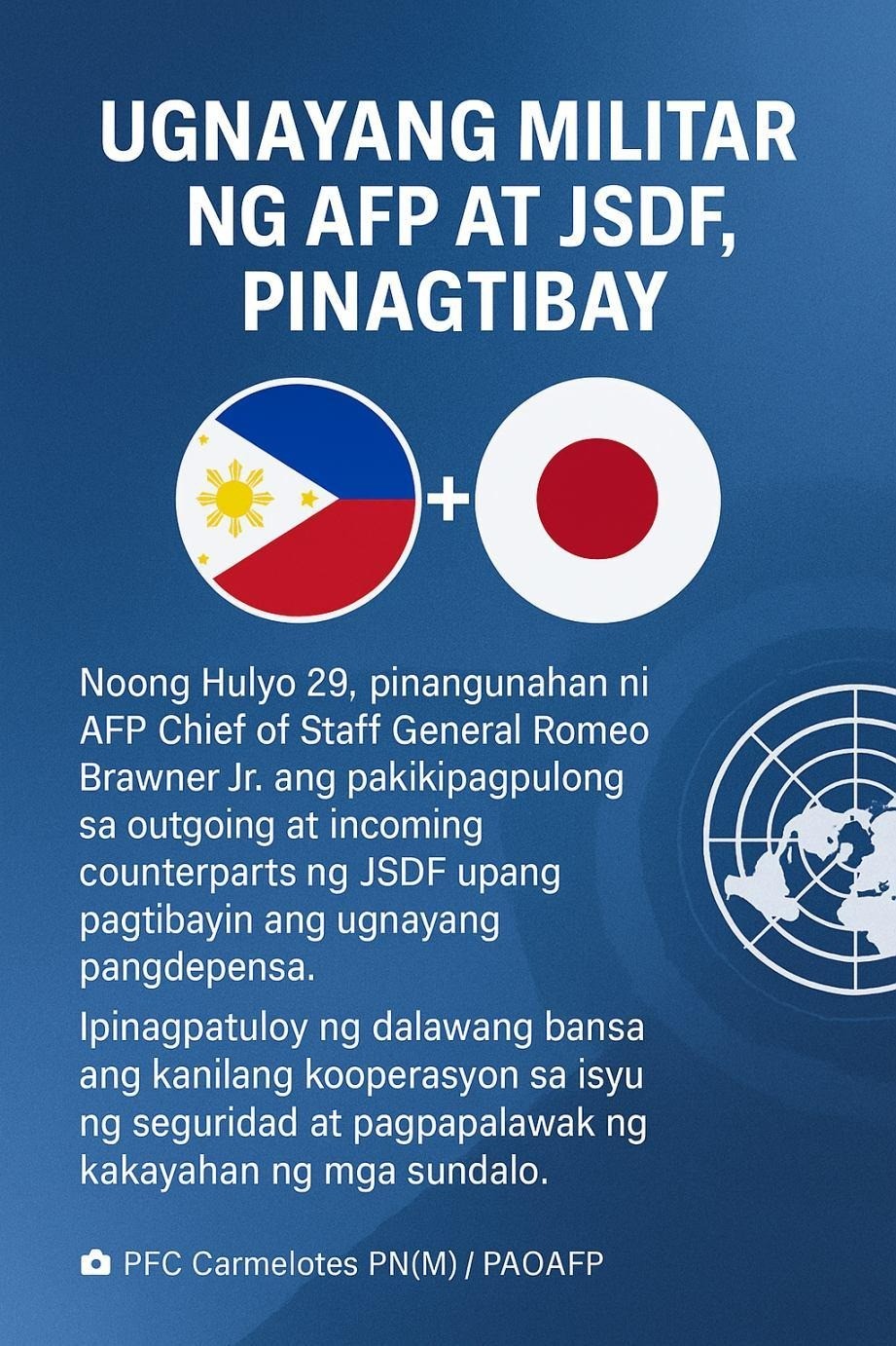 Pinoy Soldiers - AFP, Japan Strengthen Military... | Facebook