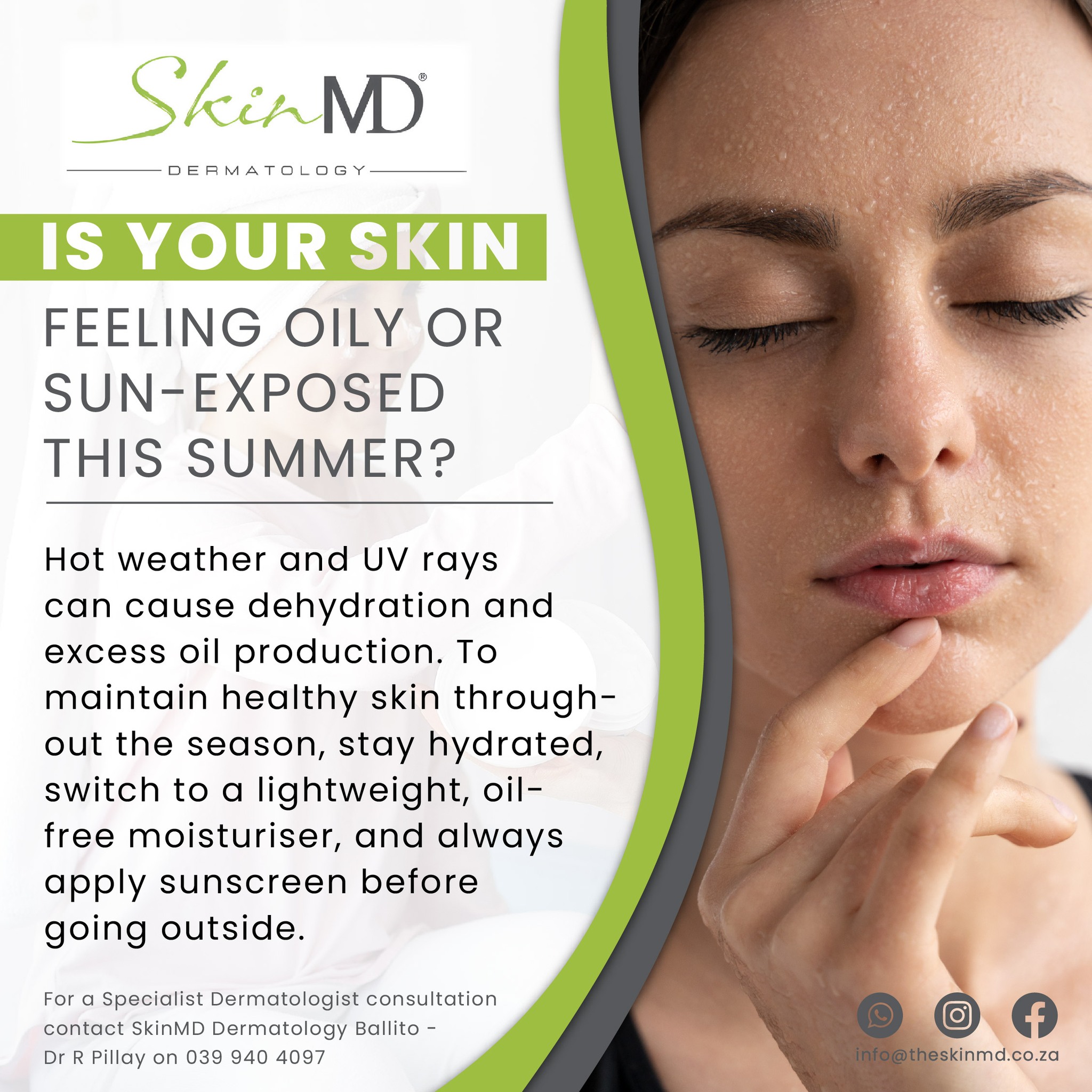 Causes Of Oily Skin In Hot Weather preview