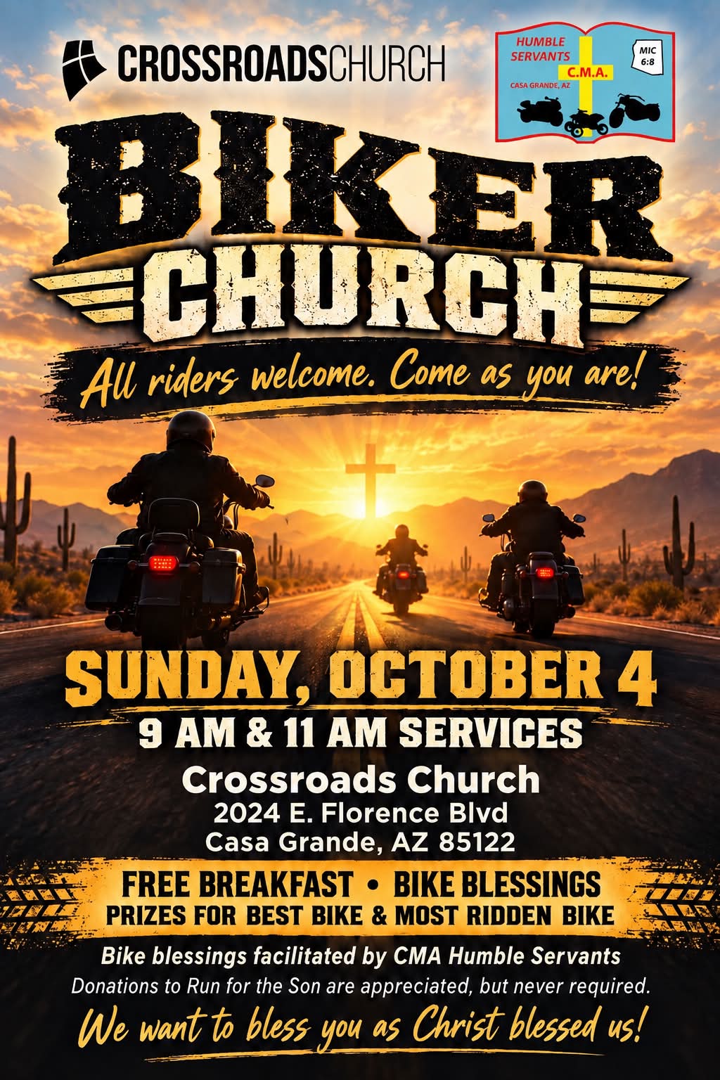 🏍️ Ride in. Bring a friend. Come as you are! Whether you ride