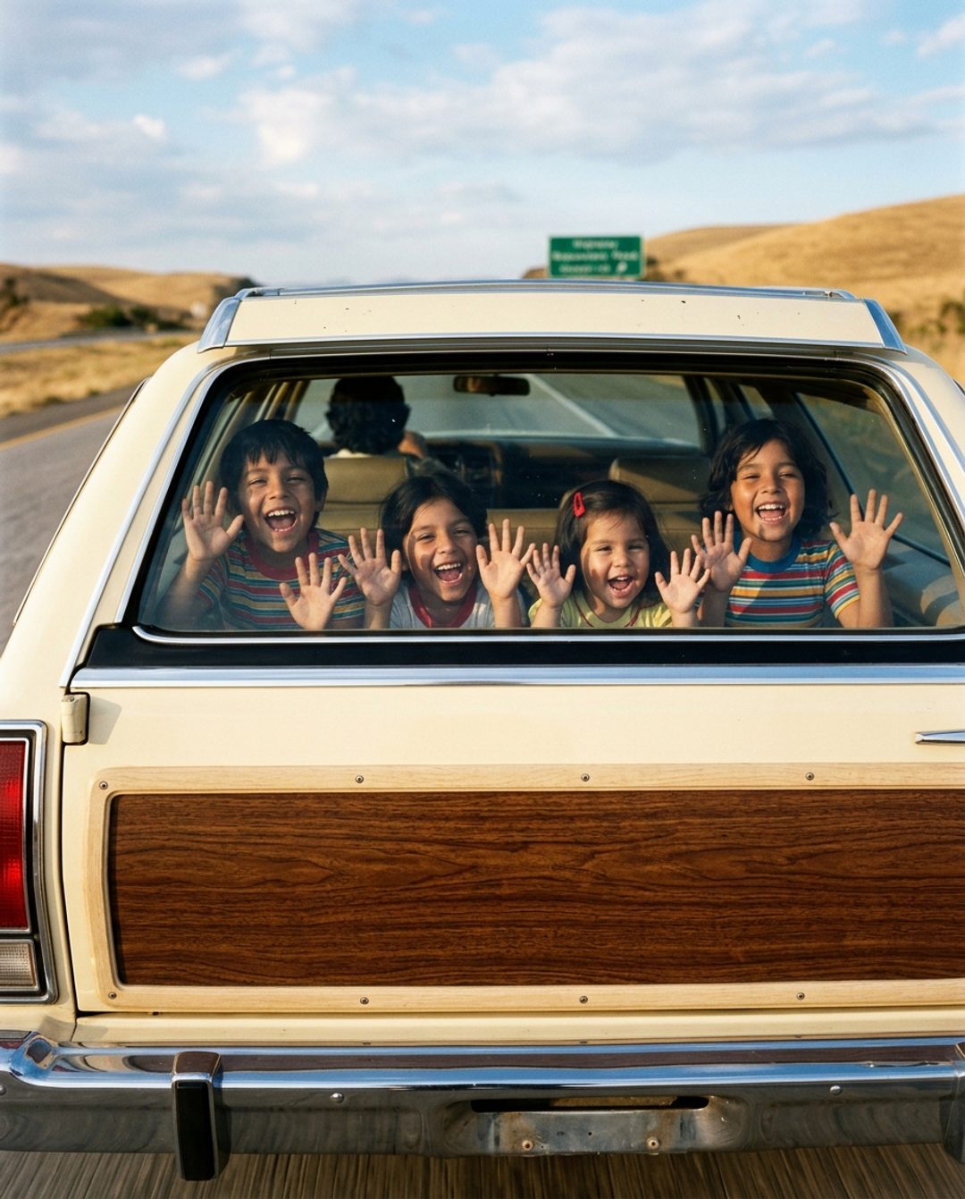 Summer road trips without seat belts in 1978