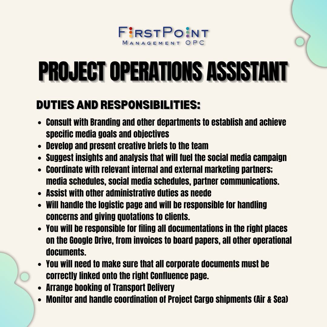 First Point Management OPC | Taguig