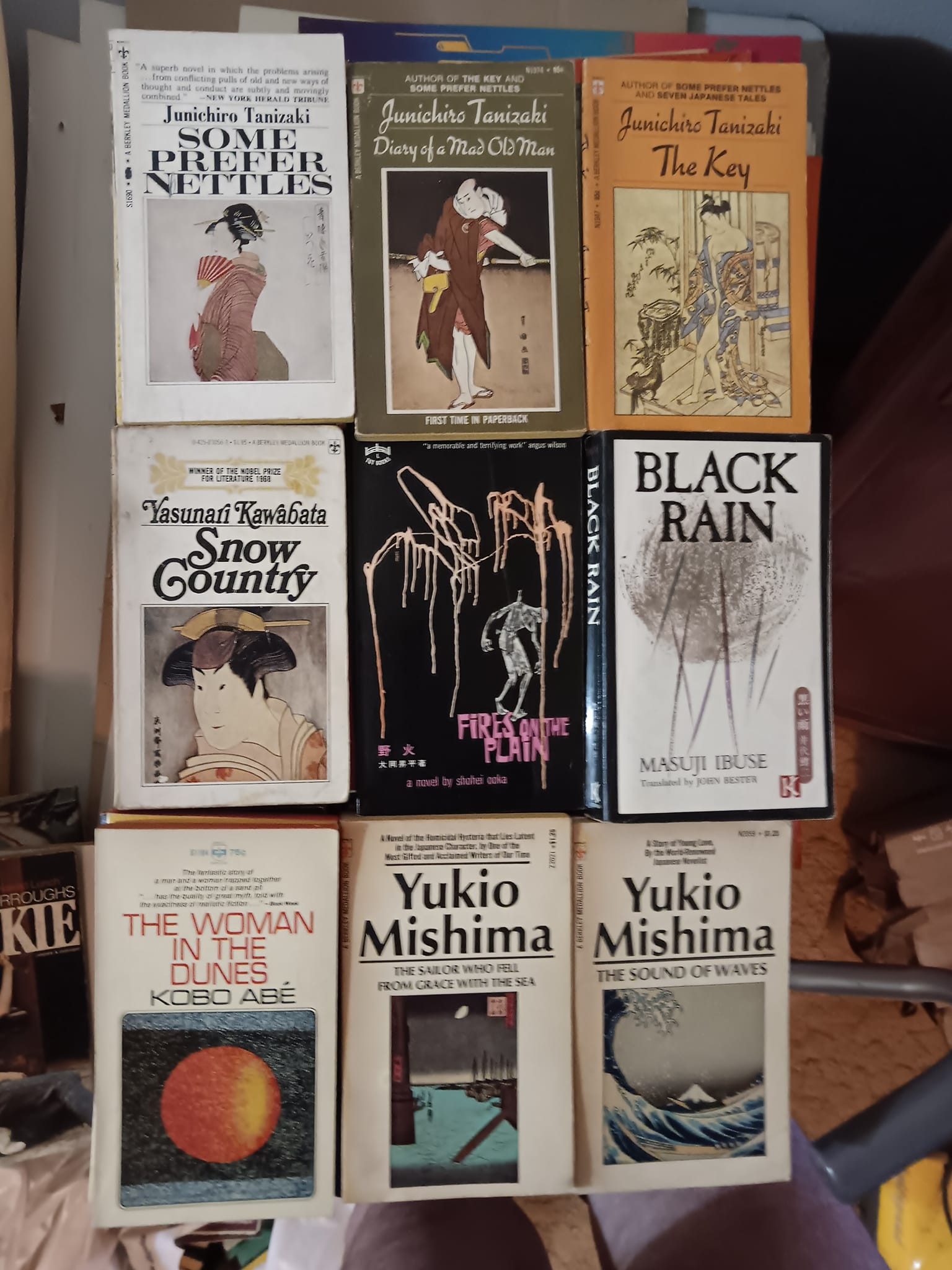 I got into exploring foreign literature in the eighties, where I 