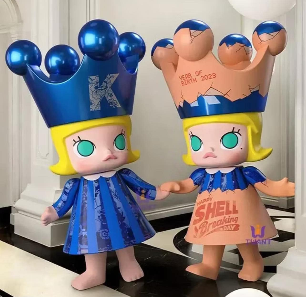 Pop MART MEGA ROYAL MOLLY 400% Mucha Zodiac Pop MART MEGA ROYAL 