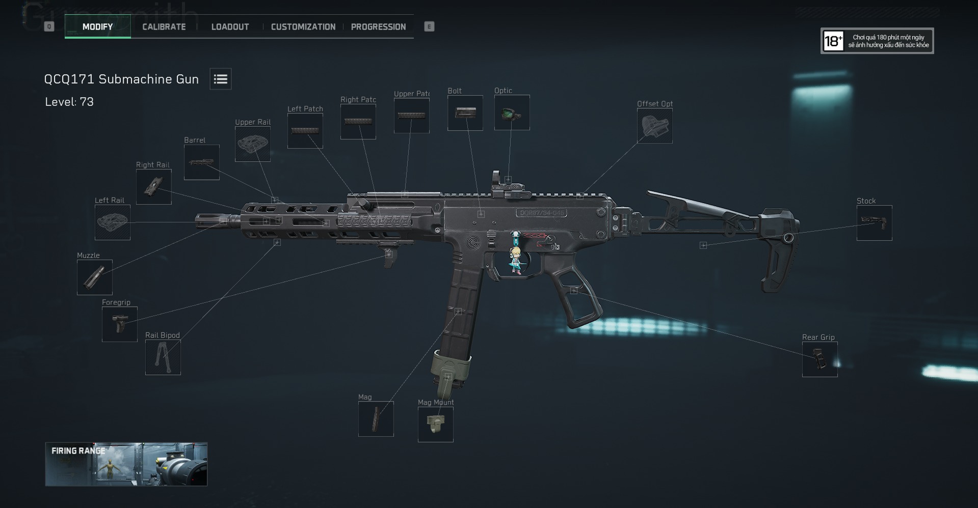 Garena - Code Loadout: QCQ171 Submachine Gun-Warfare ...