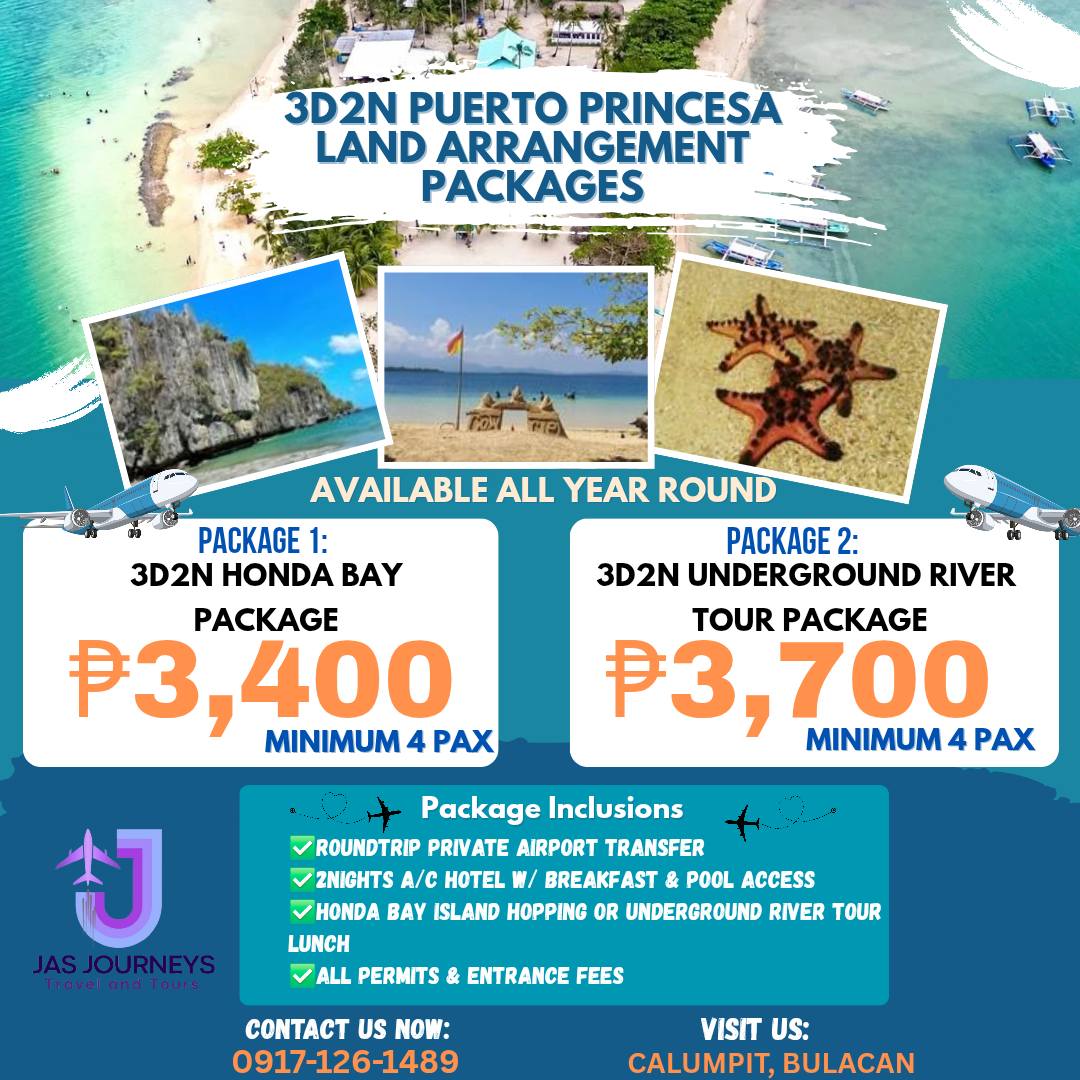 Jas - PACKAGE INCLUSIONS : Roundtrip private airport Transfers 2 Nights ...
