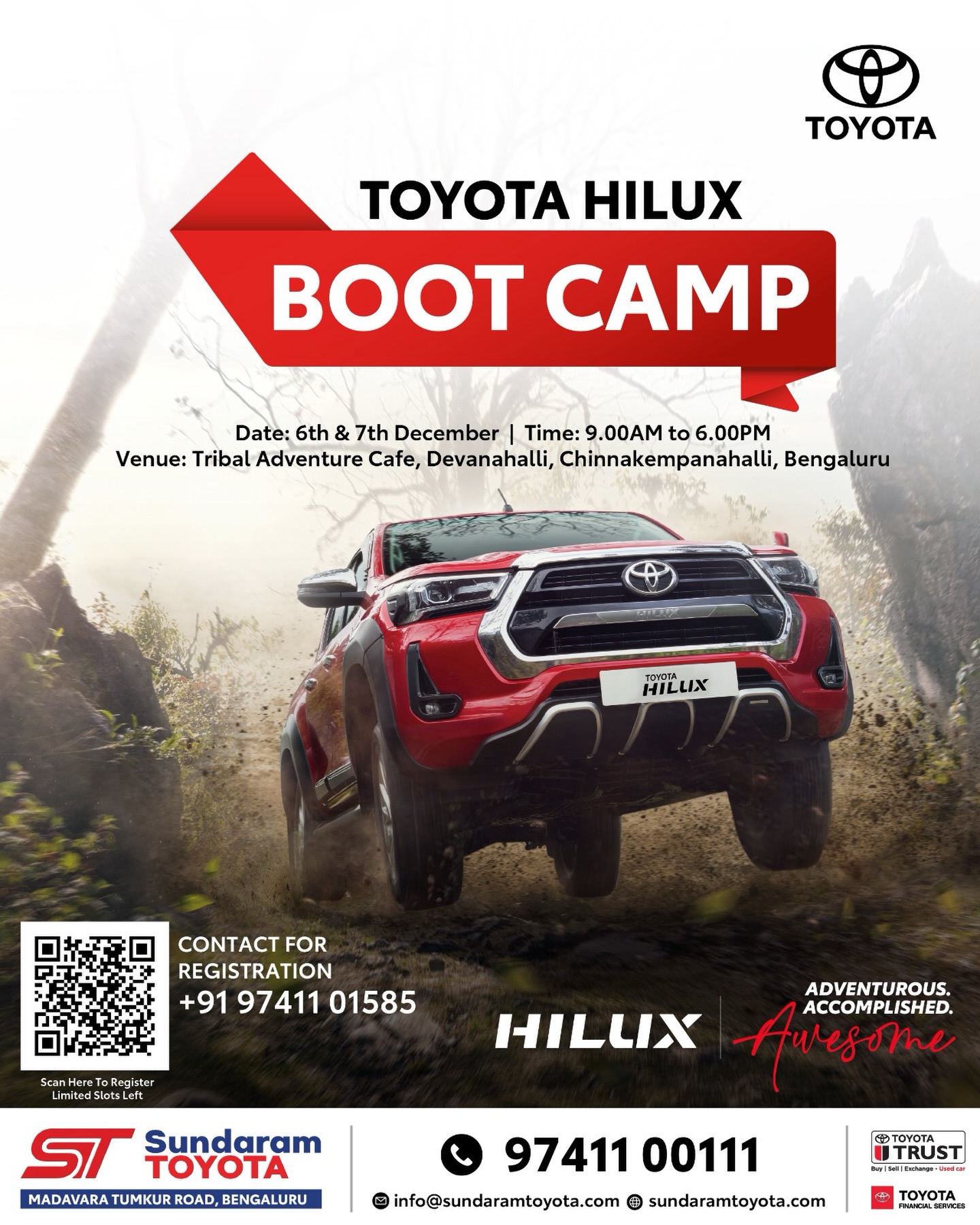 Sundaram - Experience the strength and capability of the Hilux like ...