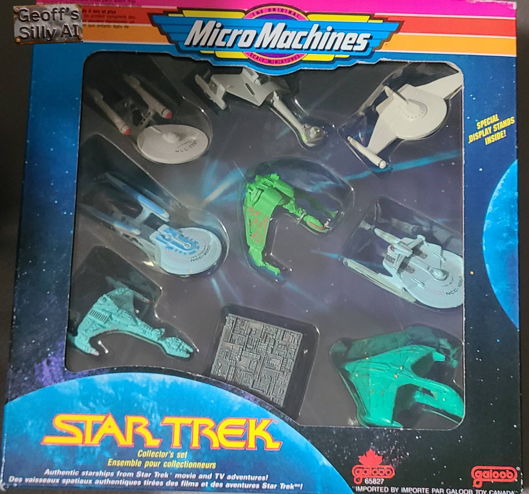 Star Trek Starships Collection – Nº20 – Croiseur D’attaque Klingon – Modèle Peint à La Main Avec Magazine En Anglais