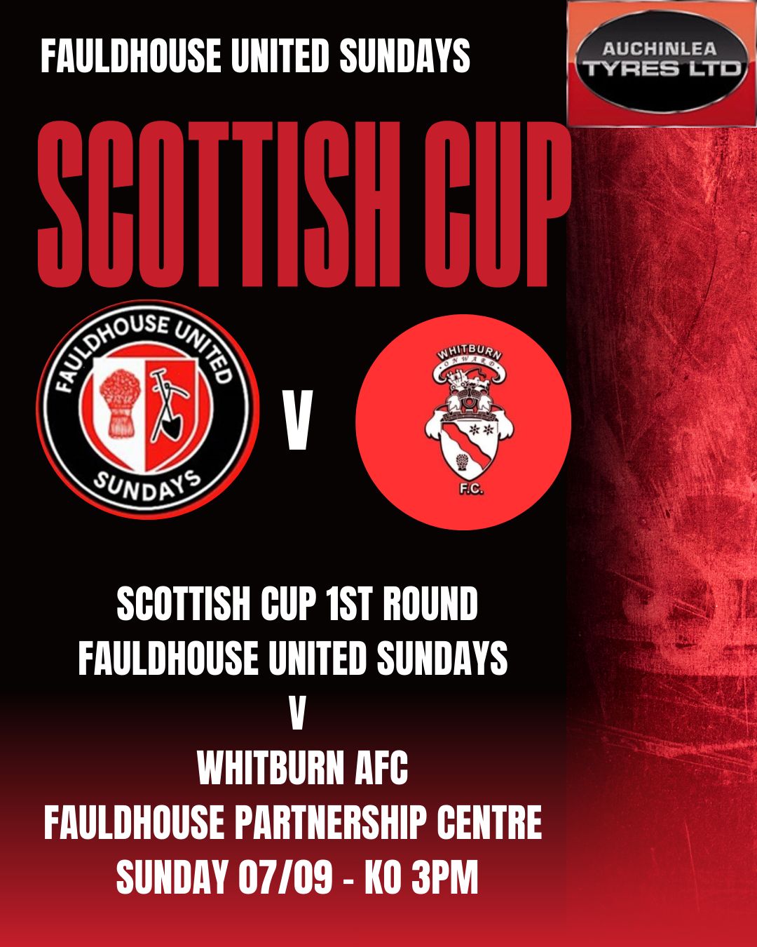 Fauldhouse United FC fans page