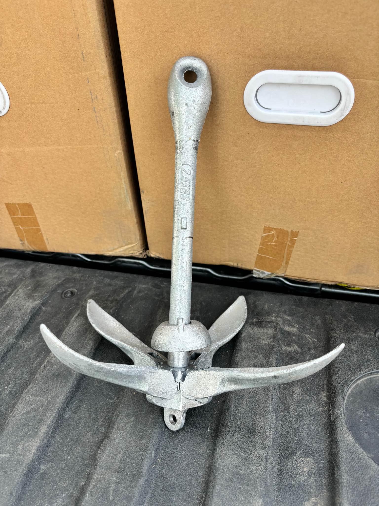Kayak Anchor Kit Full Anchor Pack with Winder