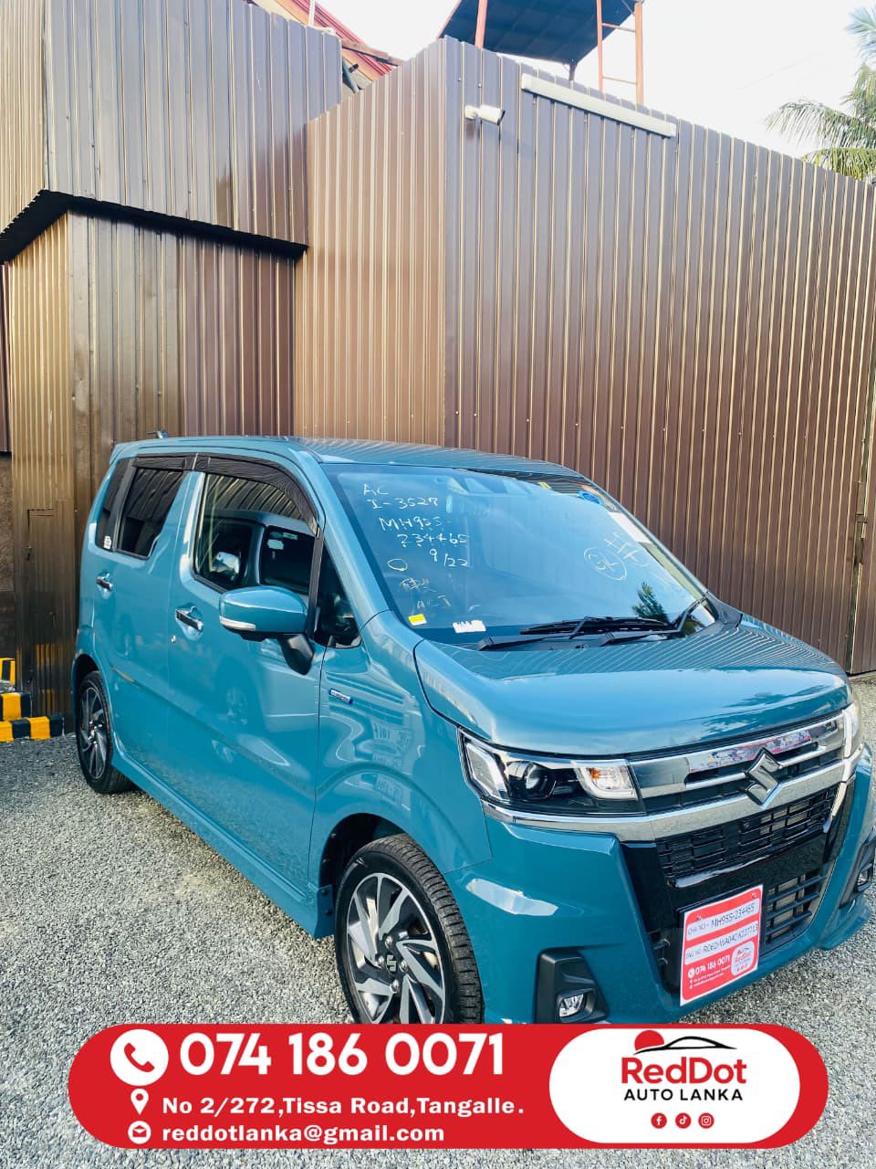 は Another Happy Customer 😊 Ms. H Kasuni Kodikara 🚗 Suzuki Wagon R