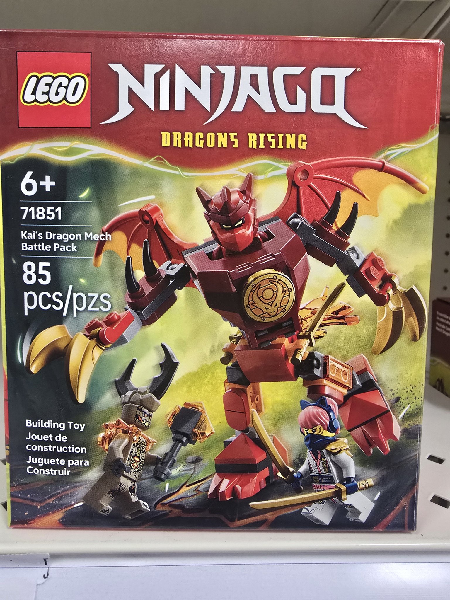 Lego Ninjago Kai's Dragon Mech Battle Pack review