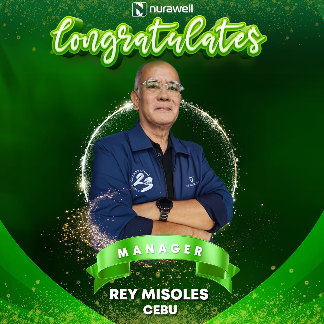 Nurawell - Congratulations! MR. REY MISOLES CEBU CITY We are thrilled ...