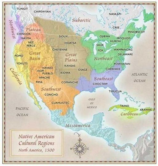 Native American Culture | Why Isn’t This Map in the History Books ...