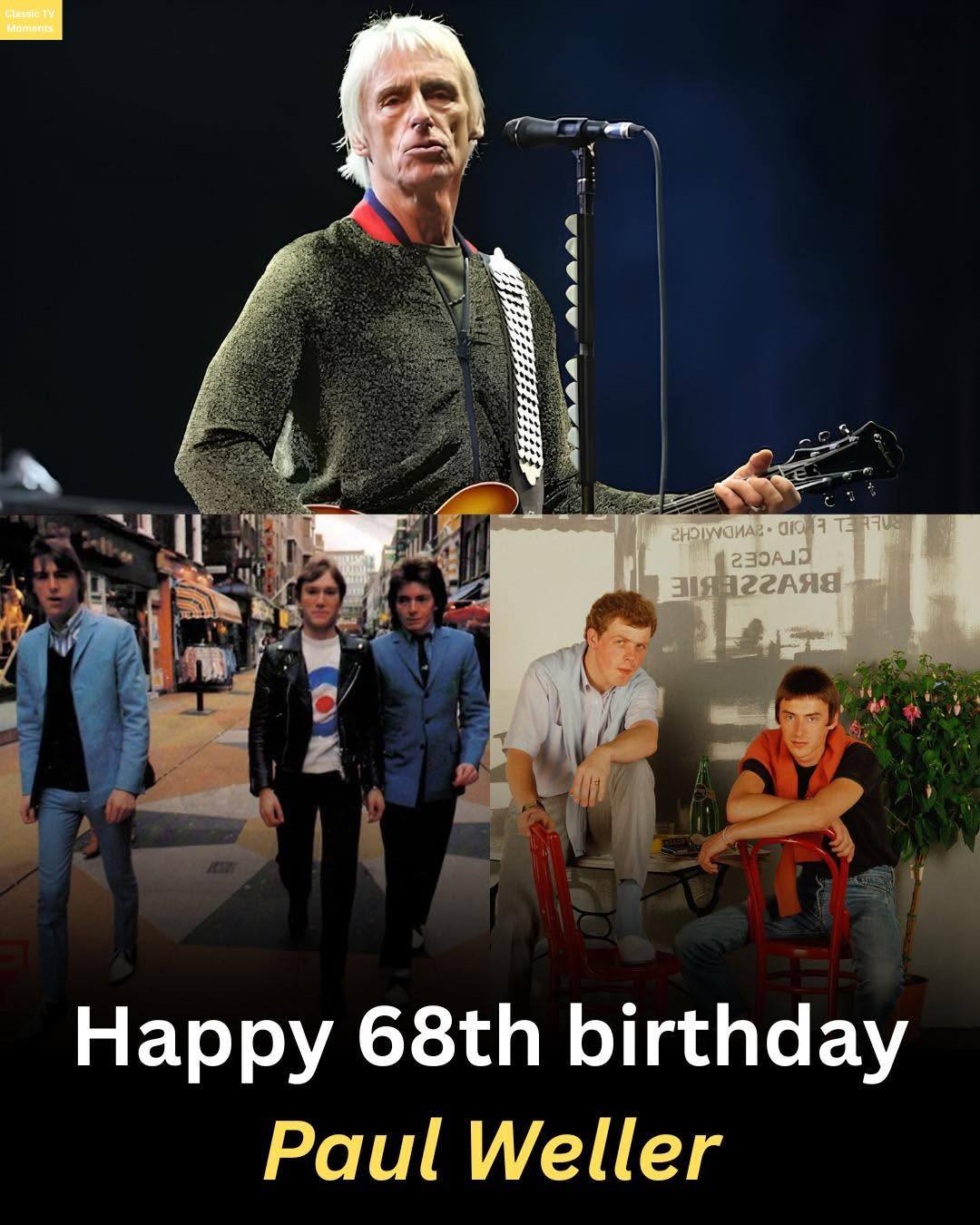 Longtime friends and sometime musical collaborators Paul Weller