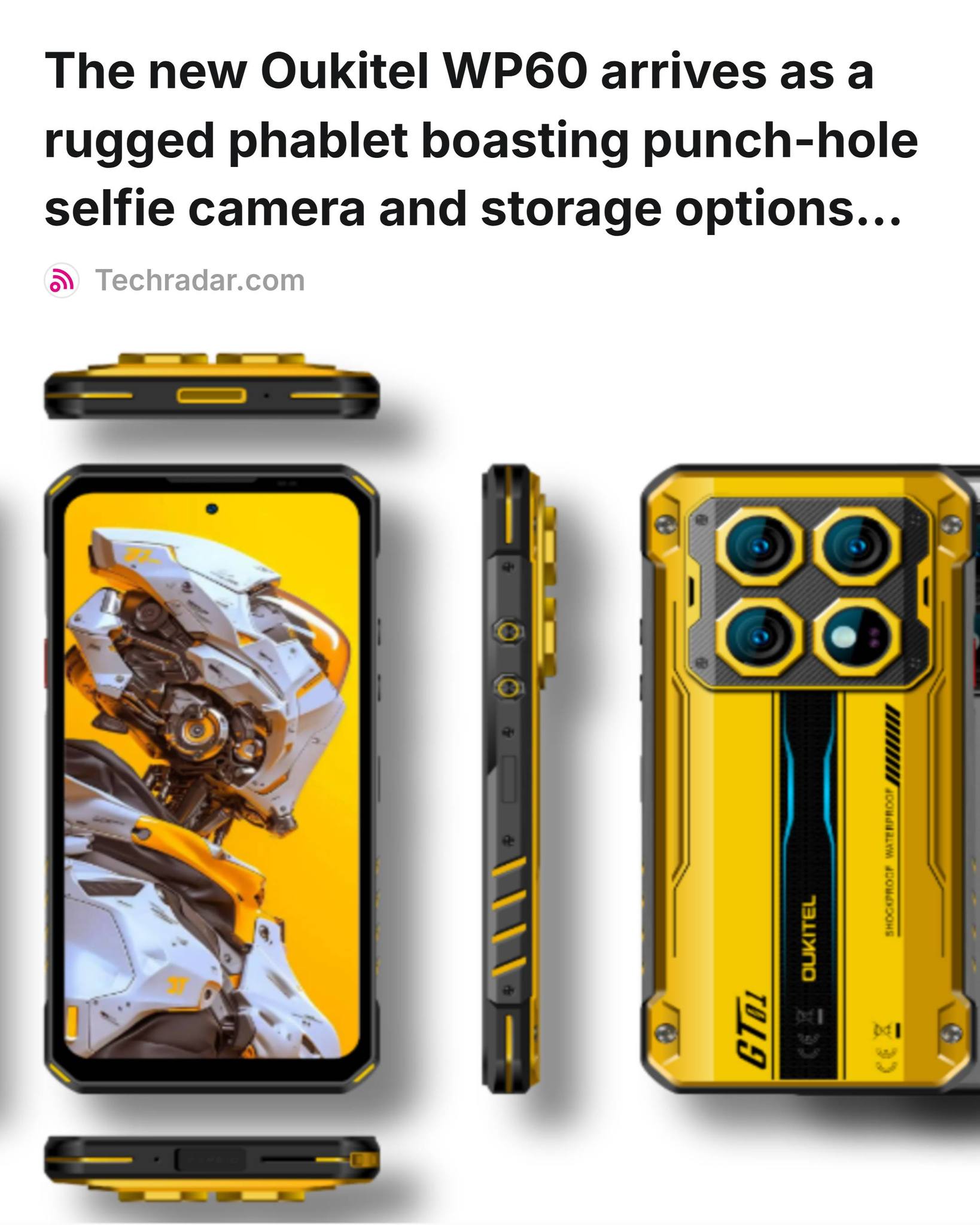 Oukitel wp60 rugged smartphone test results