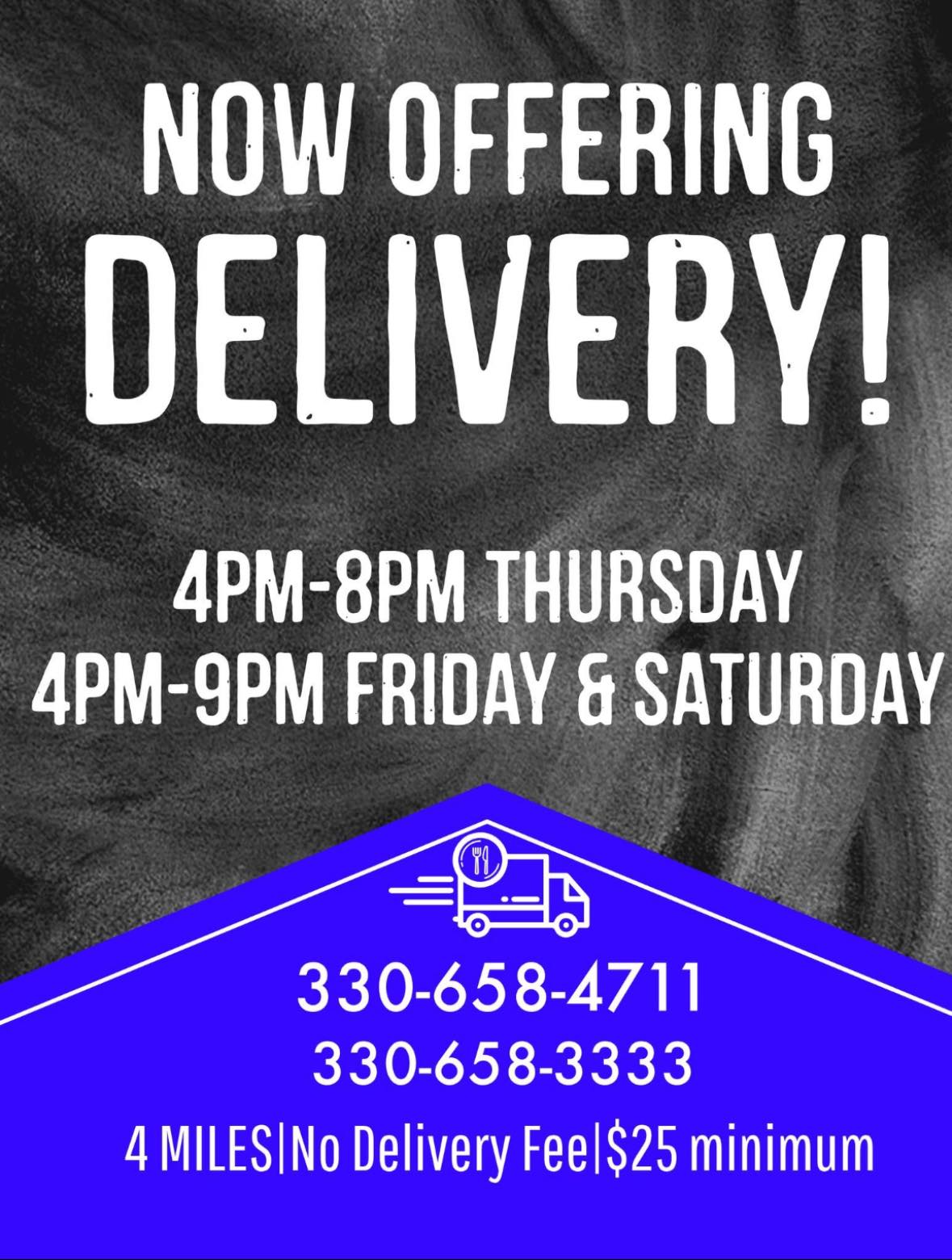 We do have delivery tonight until... - Portage Street Pizza | Facebook