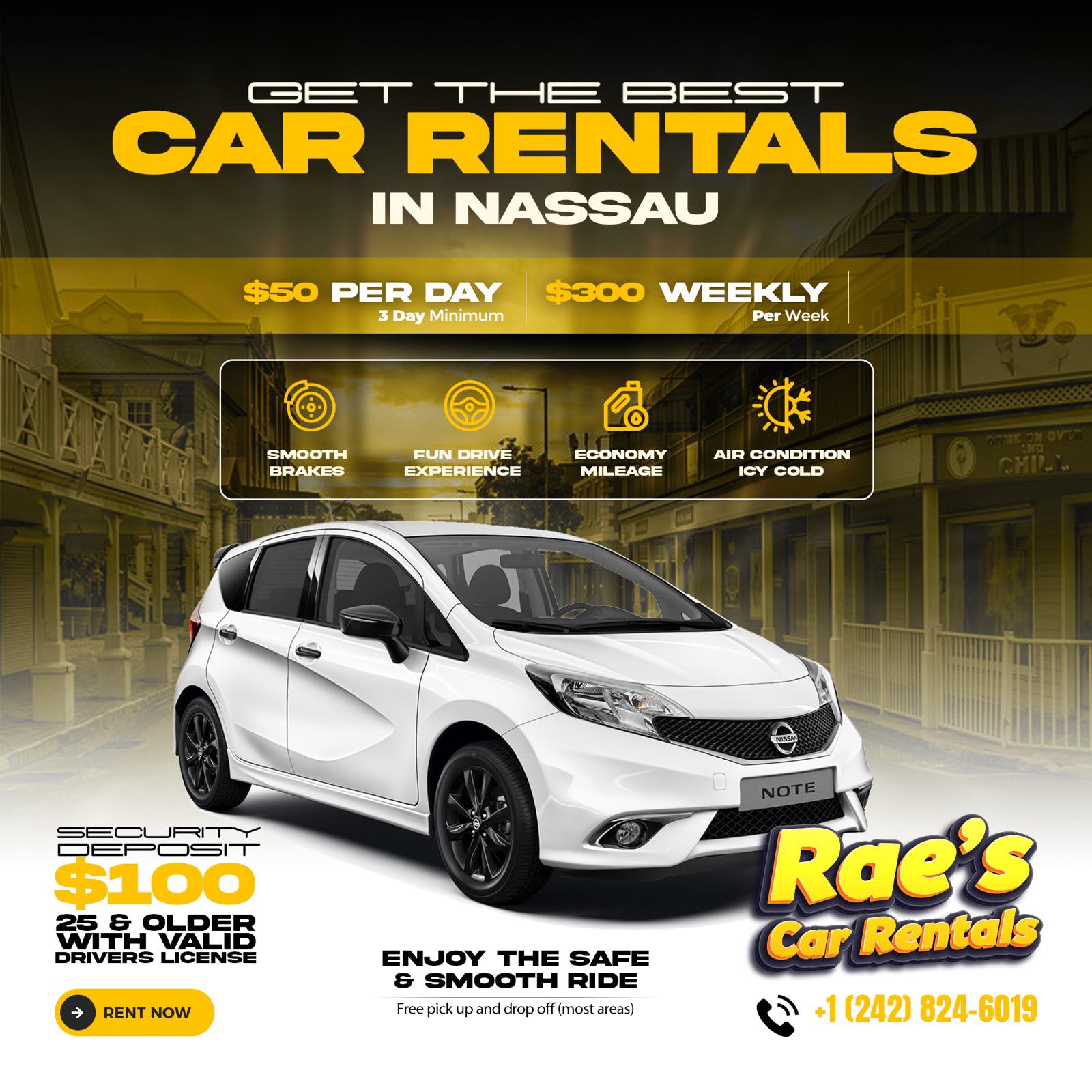 Rae’s Car Rental | Nassau