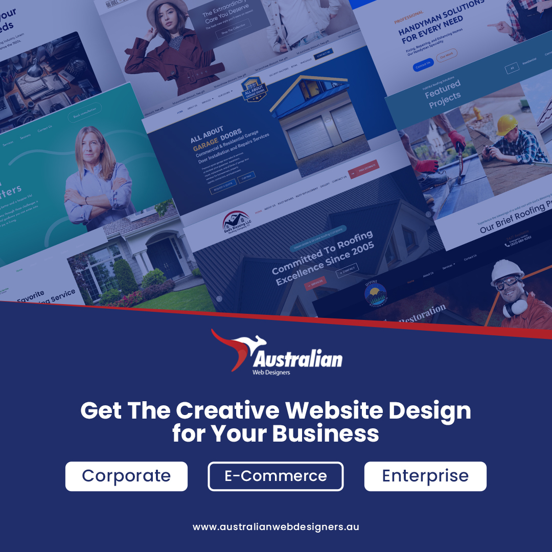 Our team of creative designers... - Australian Web Designers