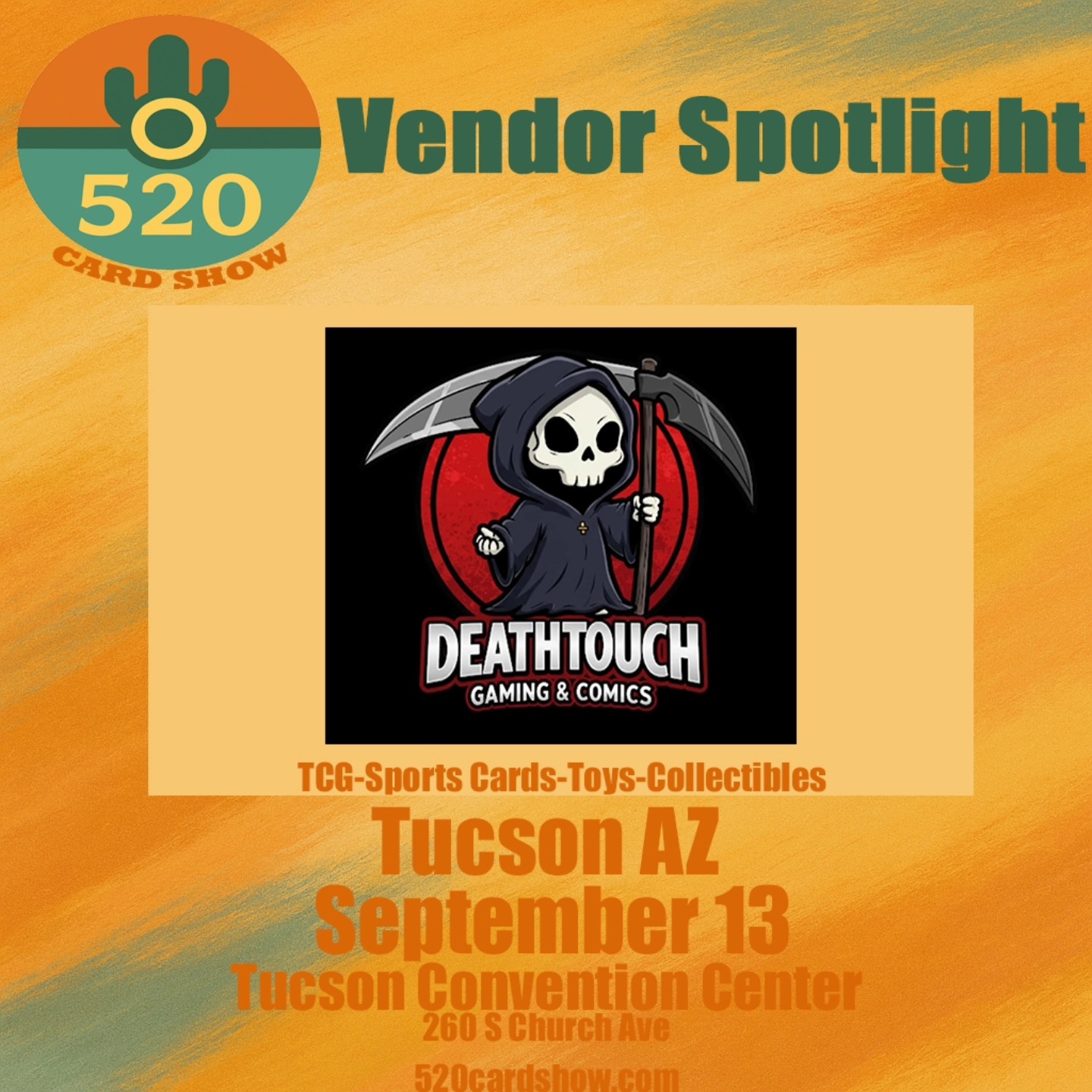 @deathtouchgamingandcomics Selling a... - The 520 Card Show | Facebook