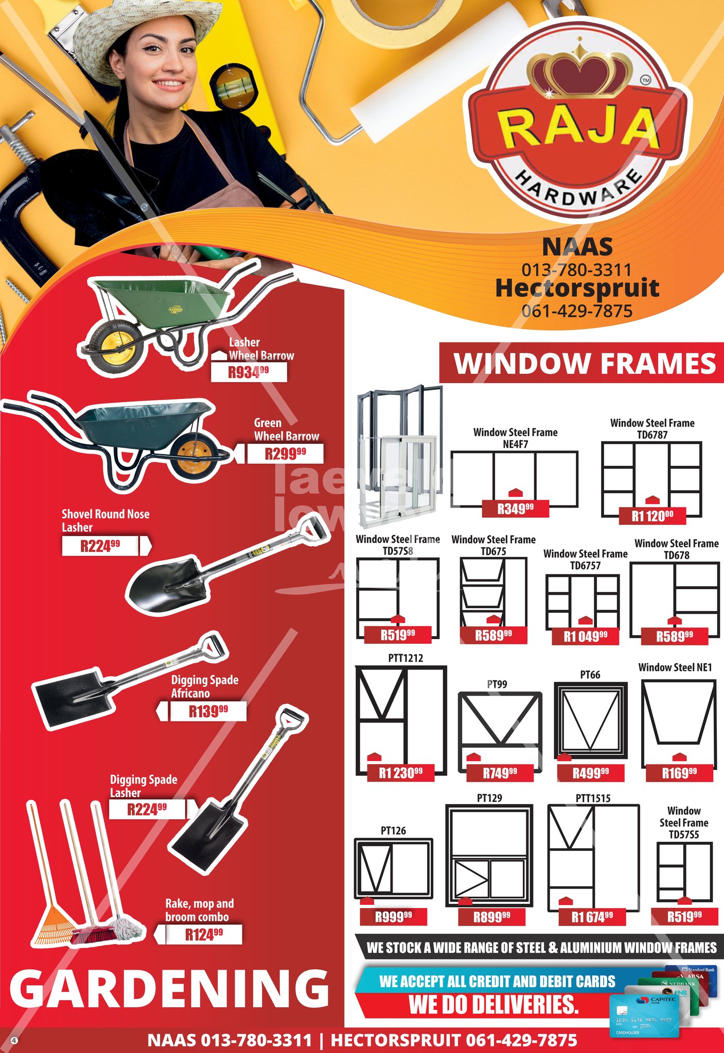Raja Hardware Hectorspruit & Naas | Kamaqhekeza