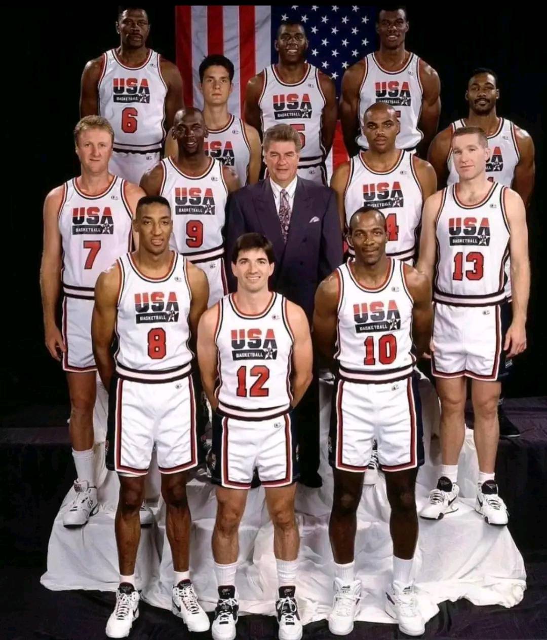 1996 USAB Olympic teammates, The Dream and Diesel