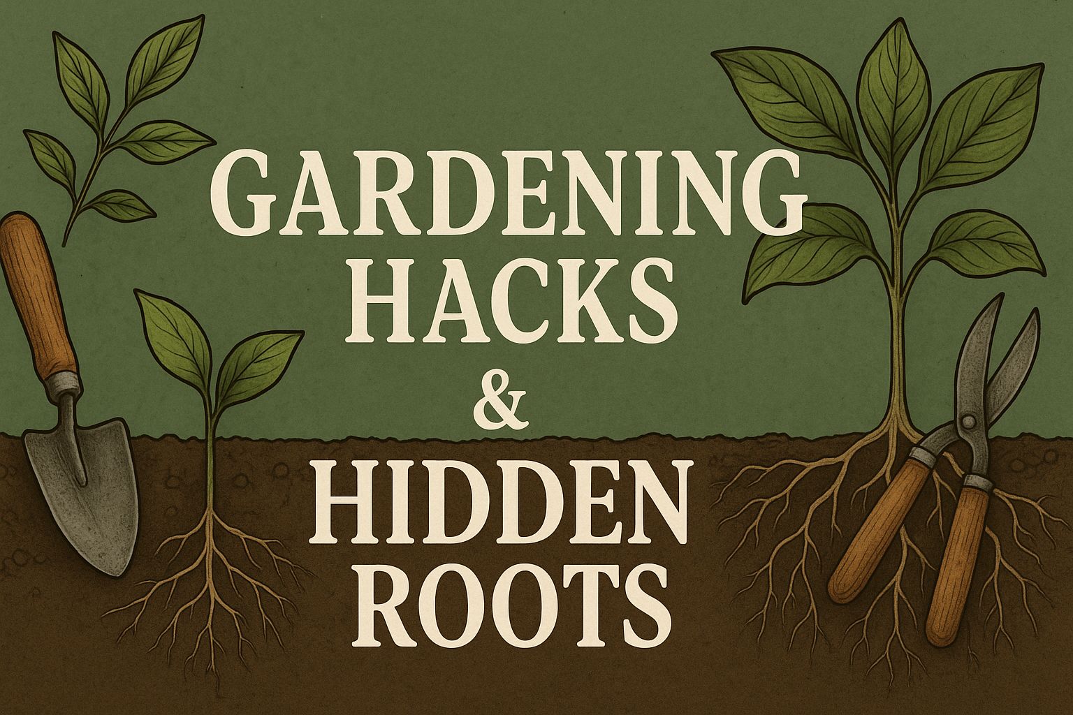 Gardening Hacks & Hidden Roots | Facebook