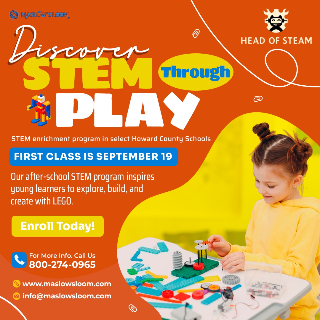 Maslow’s - Discover STEM through PLAY! Let your child explore, build ...