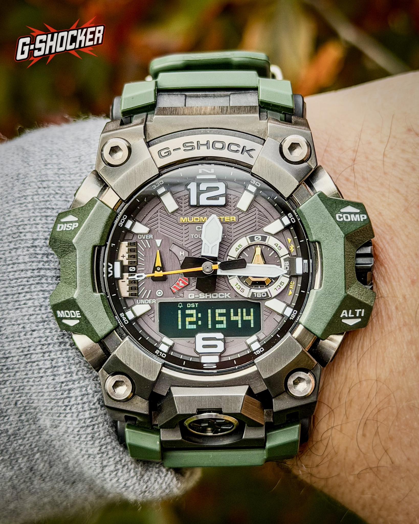 CASIO MUDMASTER GWG-1000 Military Green
