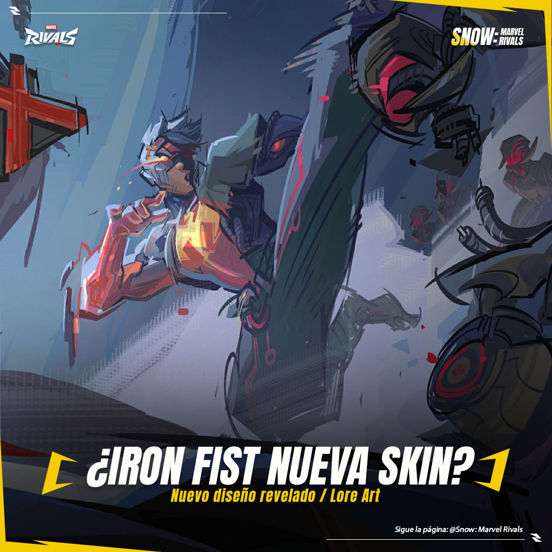 ¿IRON FIST SKIN INFECTADO? De... - Snow: Marvel Rivals | Facebook