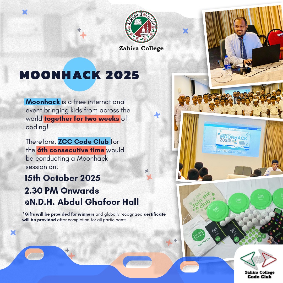 ZCC Code Club - Moonhack 2025 is here! 🚀 For the 6th... | Facebook
