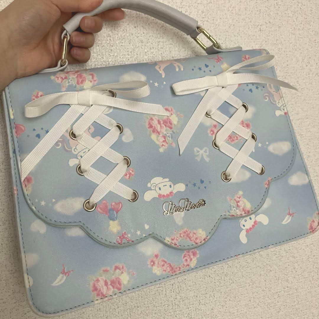liz lisa x cinnamoroll 3 ways bag