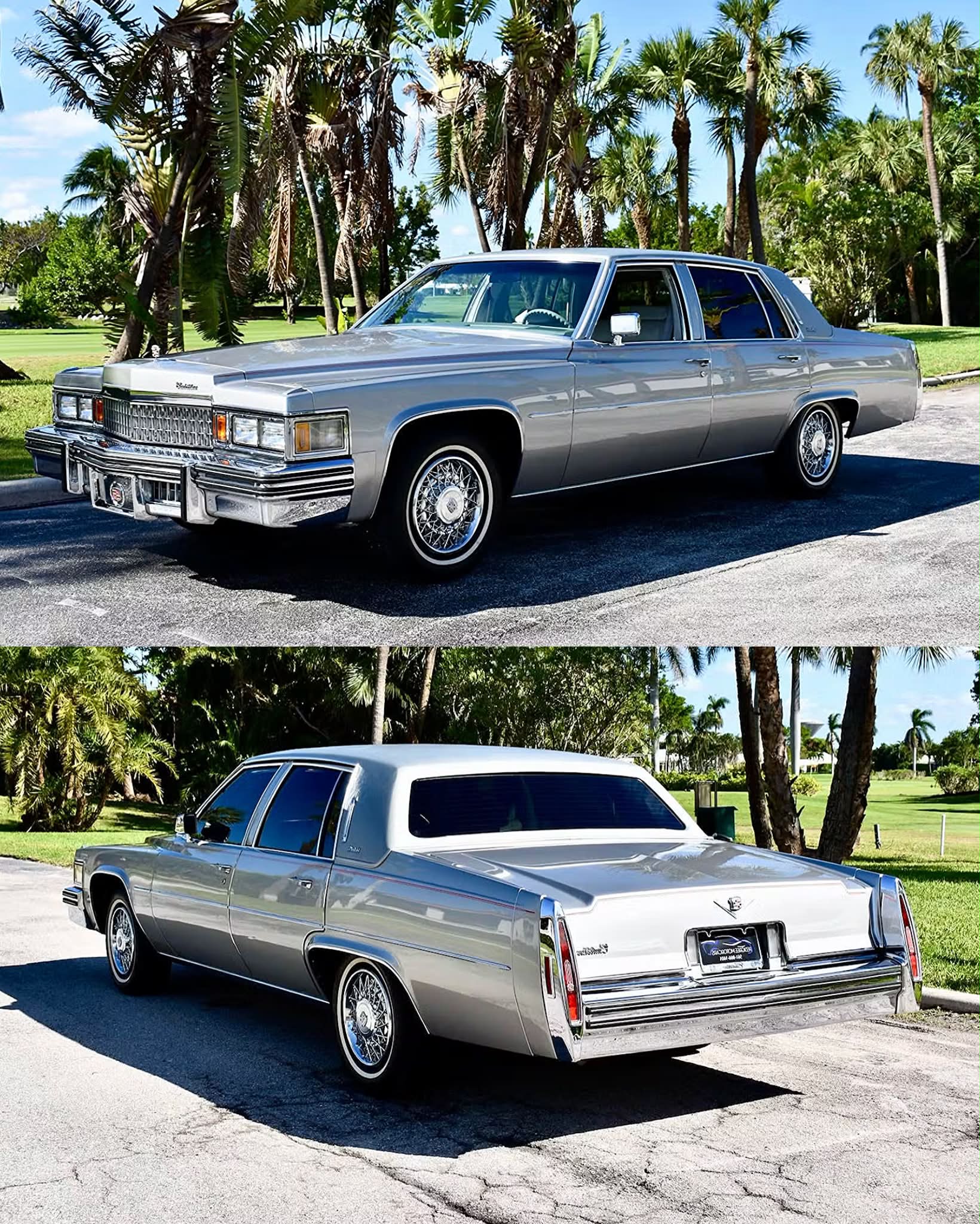 1979 Cadillac DeVille with gold Dayton wire wheels