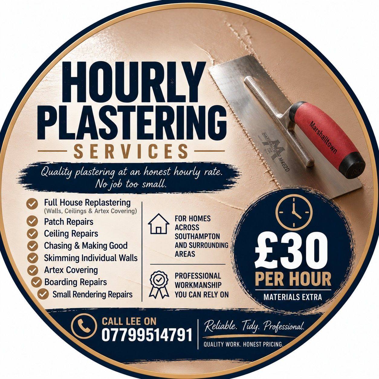 Needed Plasterers | How much are you charging for a 4 and half bag ...