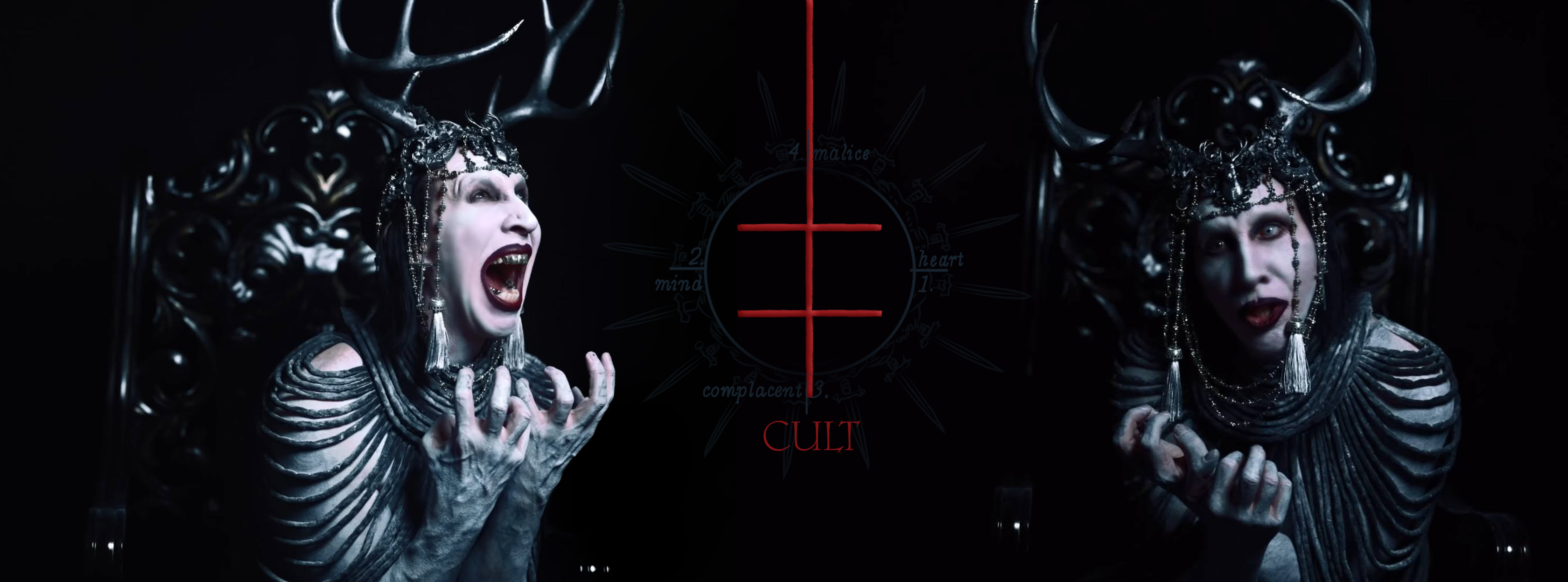 Marilyn Manson mechanical animals poster