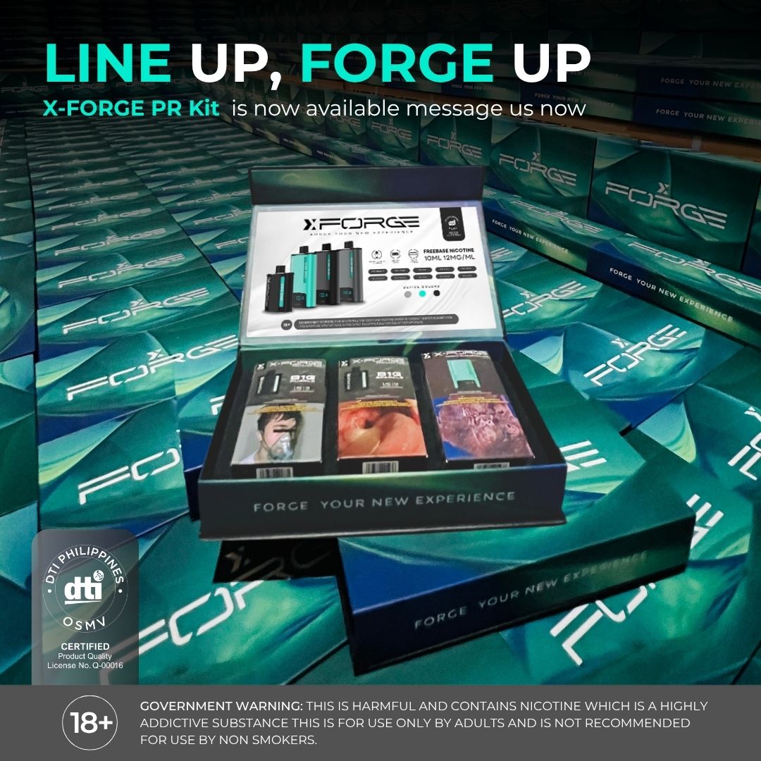The PR Kit has landed! 🚀 Hey shop... - Forge Philippines | Facebook