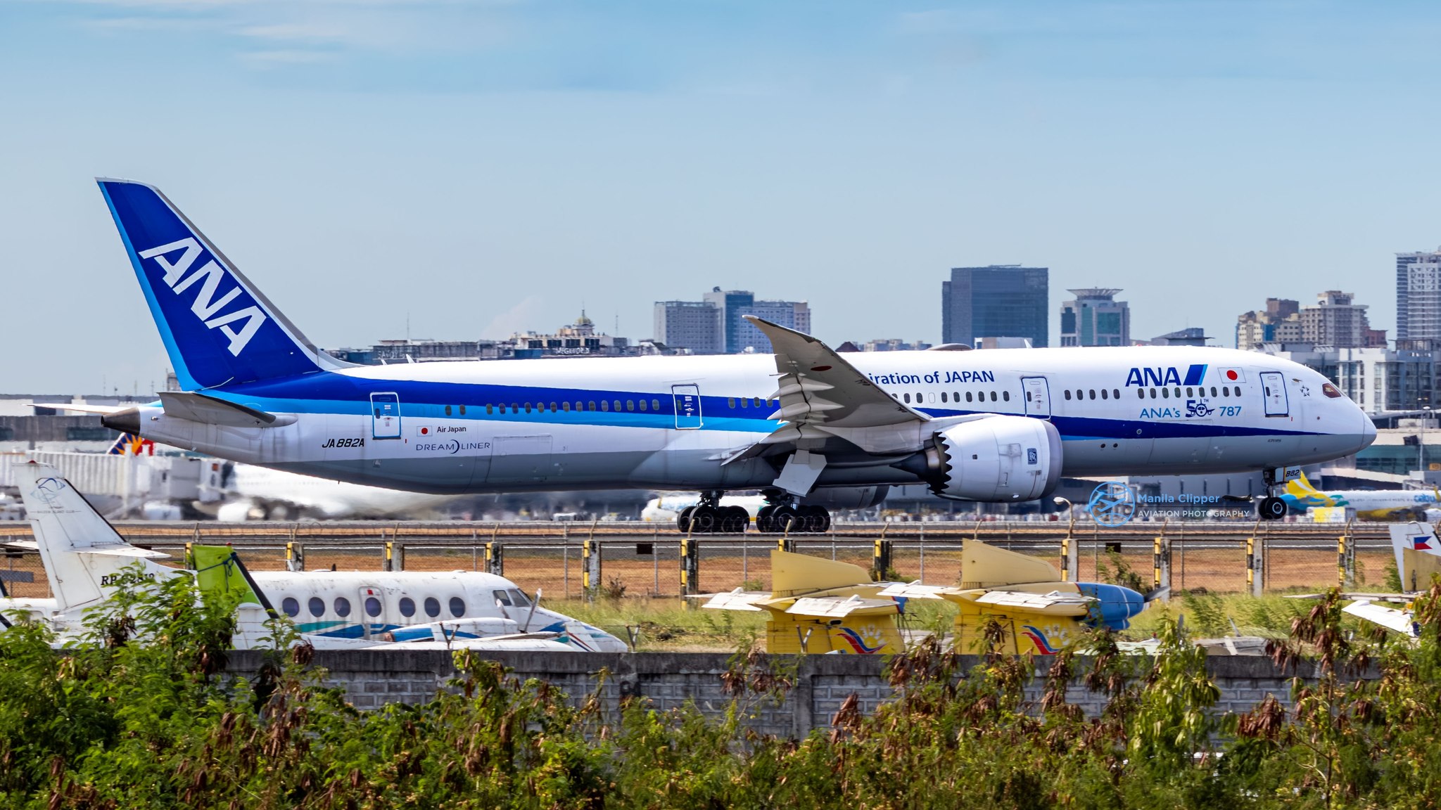 All Nippon Airways Boeing 787-9 flight