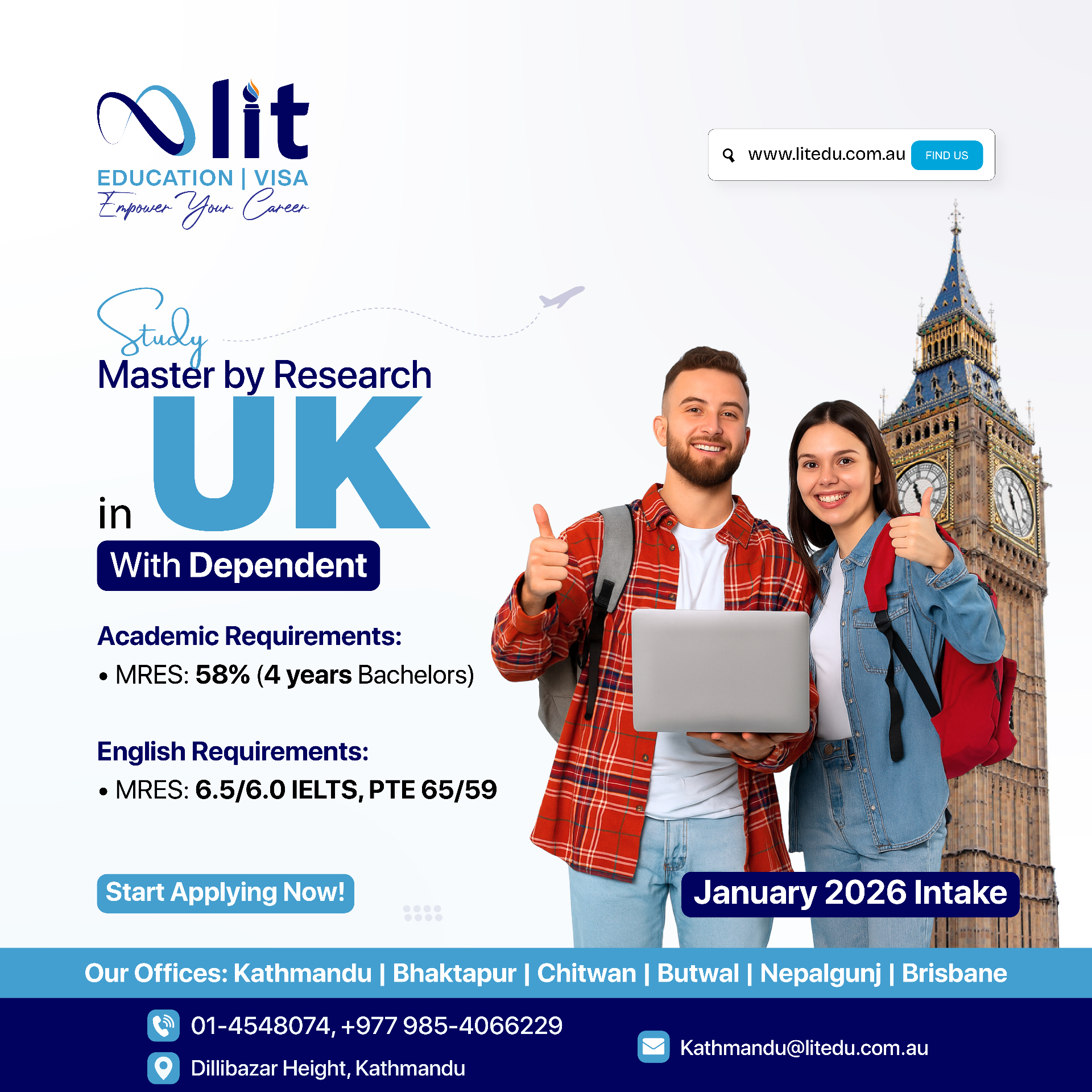 Lit - 🇬🇧 Study Master by Research (MRes) in the UK – January 2026 ...