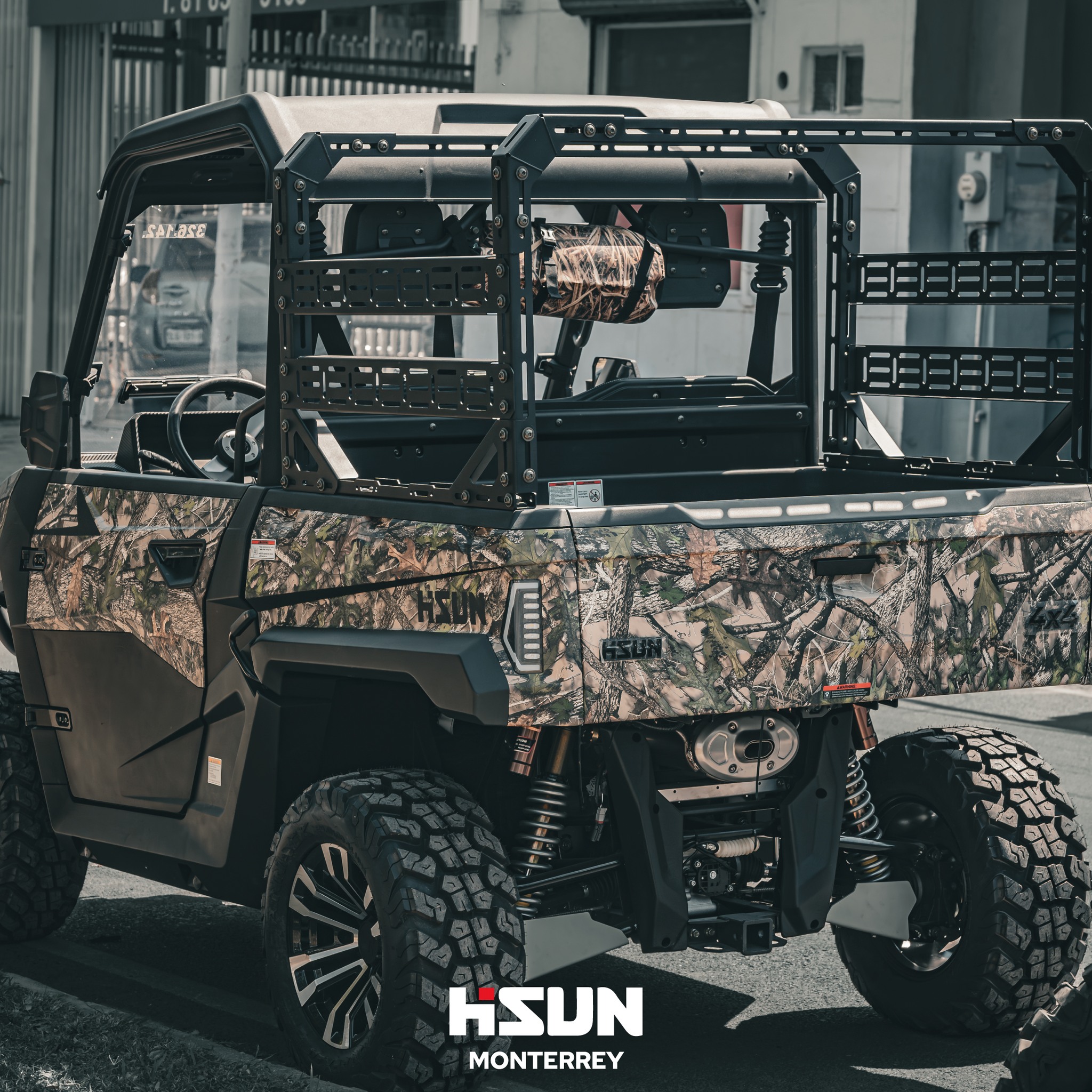 Hisun - Descubre el nuevo accesorio🏍💪 Rack para caja de carga en tu ...