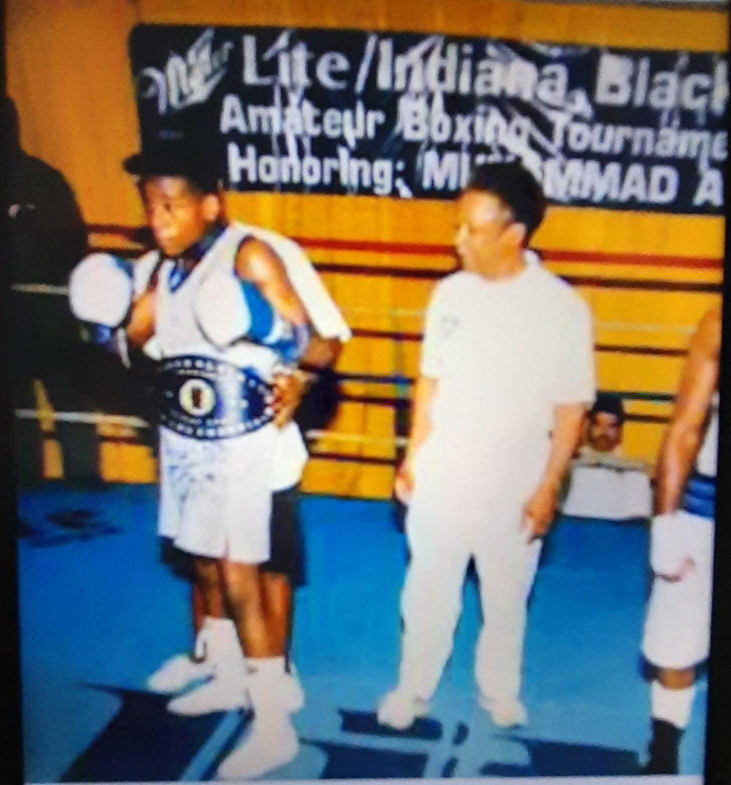 Floyd Mayweather Jr Wins Indiana Black Expo Belt 1994 .