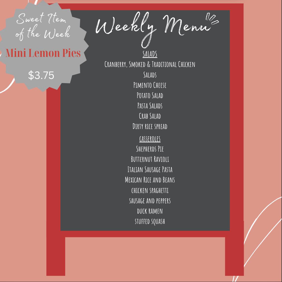 The 903 Market - 🍴 New Weekly Menu is here! 🎉 This week, we’re serving ...