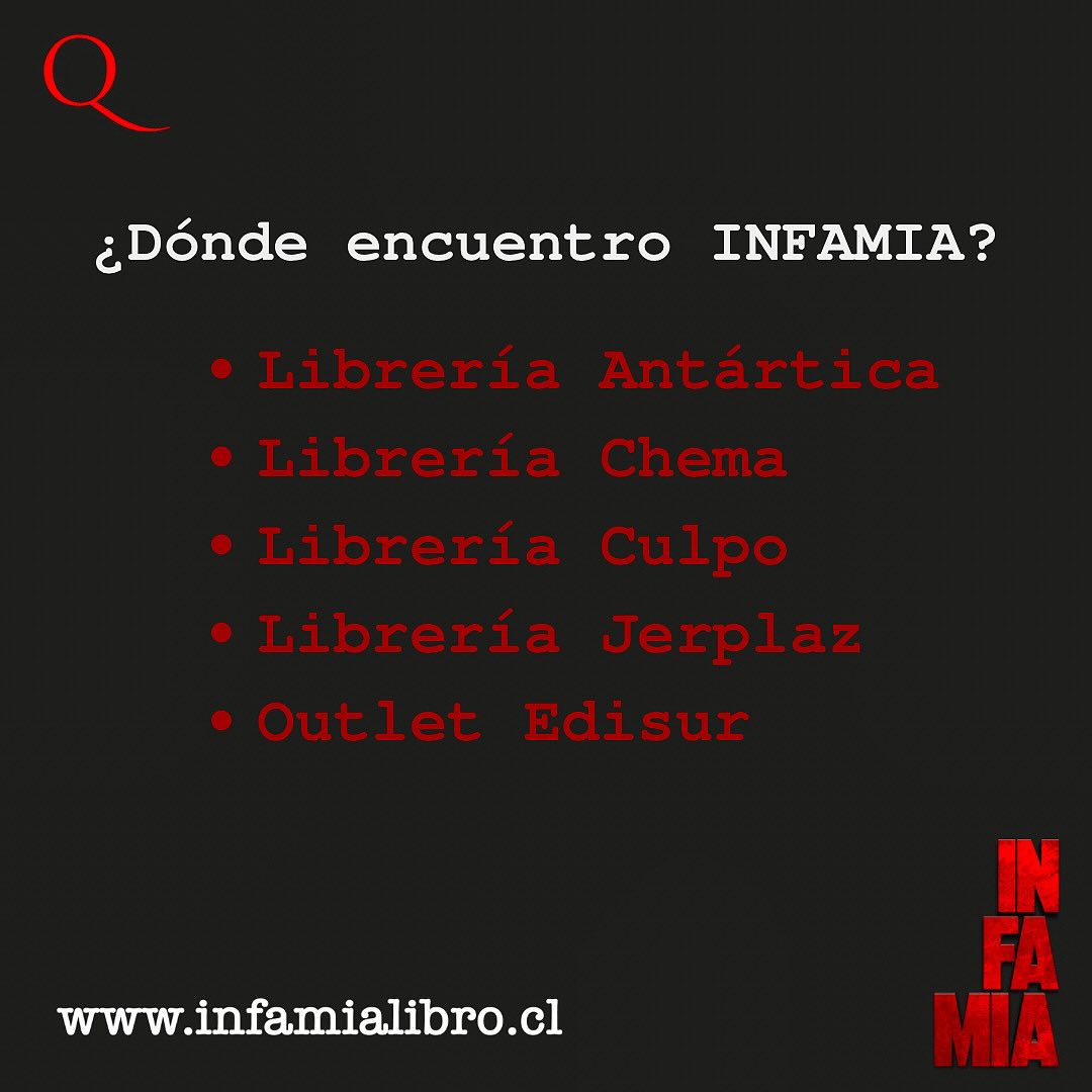 Infamia libro