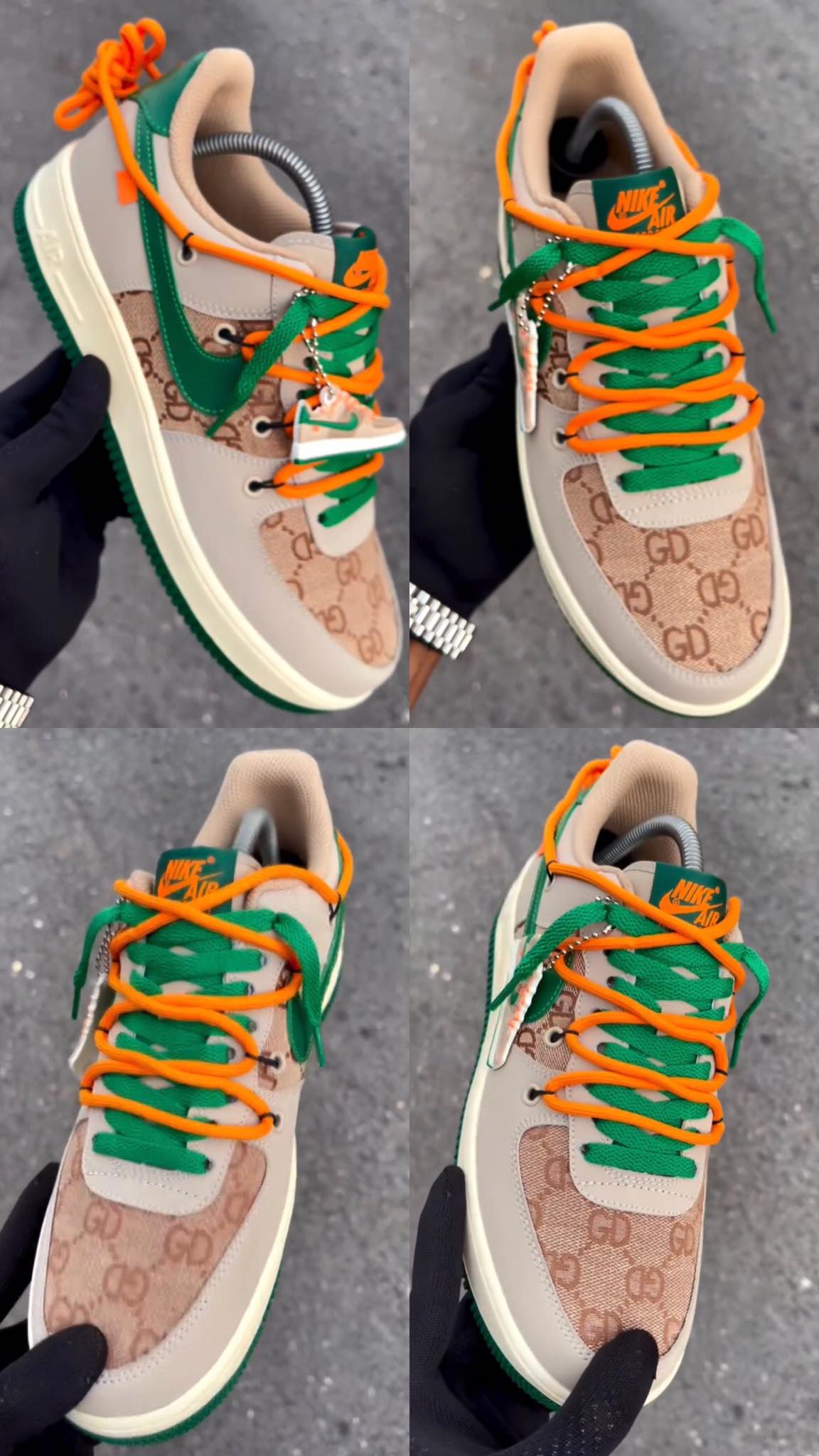 Nike Air Force 1 “Gucci Edition”🔥🔥🔥